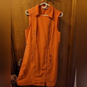 Orange Calvin Klein Summer Dress